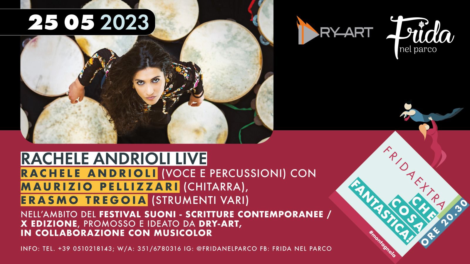 Rachele Andrioli in concerto (pop – ita) In collaborazione con Dry-Art.